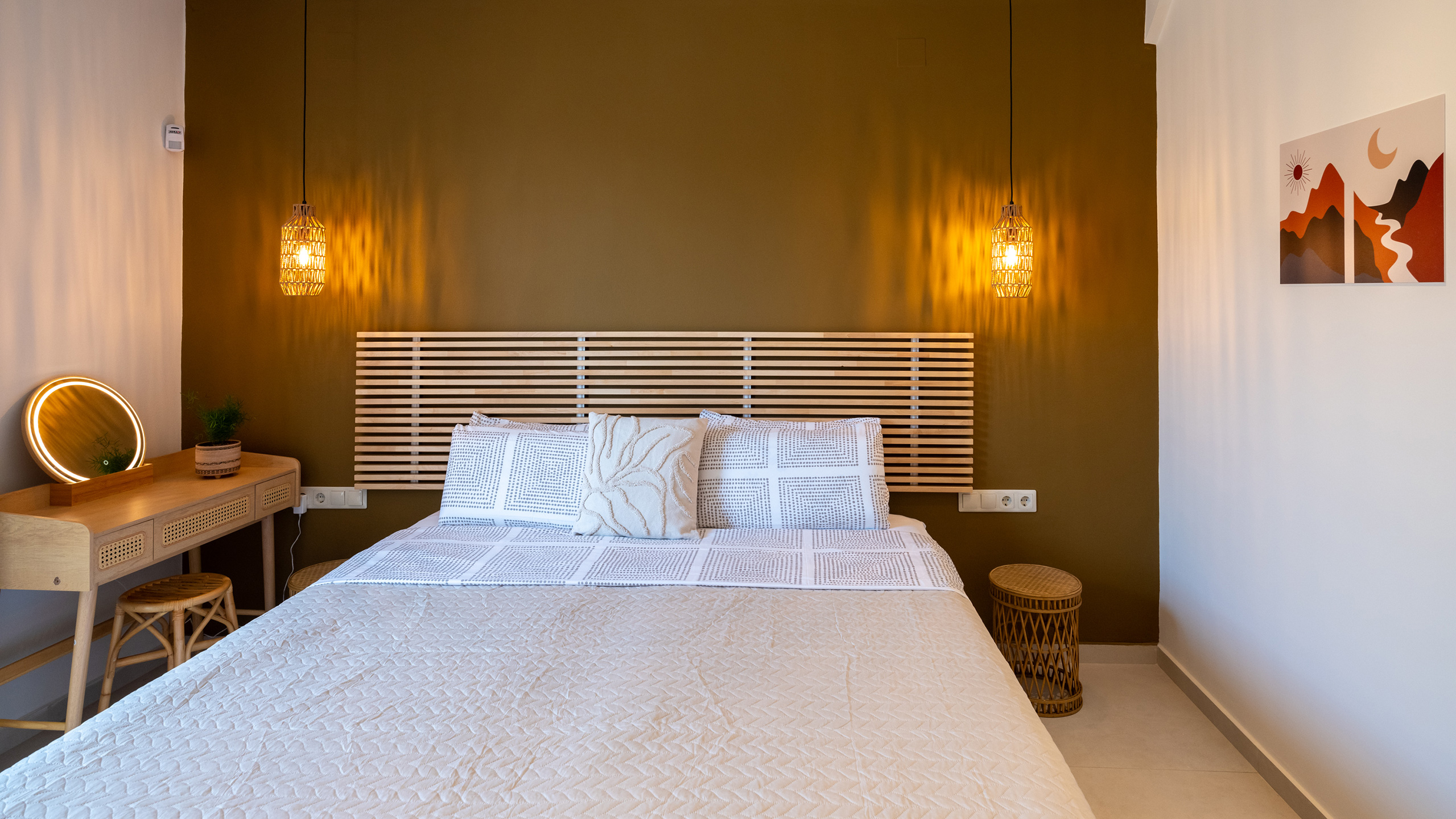 Bedroom Two - Alcyone Apartment - Gournes Crete Greece