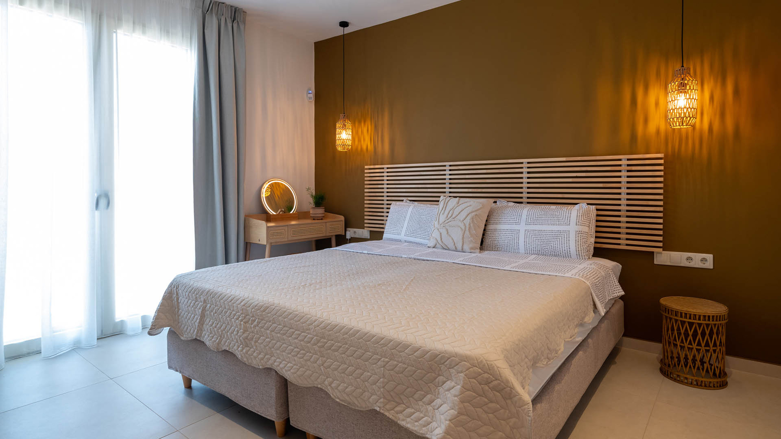 Bedroom Two - Alcyone Apartment - Gournes Crete Greece